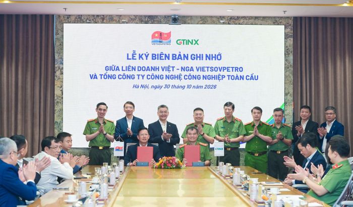 Vietsovpetro và GTINX ký kết biên bản ghi nhớ hợp tác, mở rộng cơ hội phối hợp trong lĩnh vực công nghệ số.