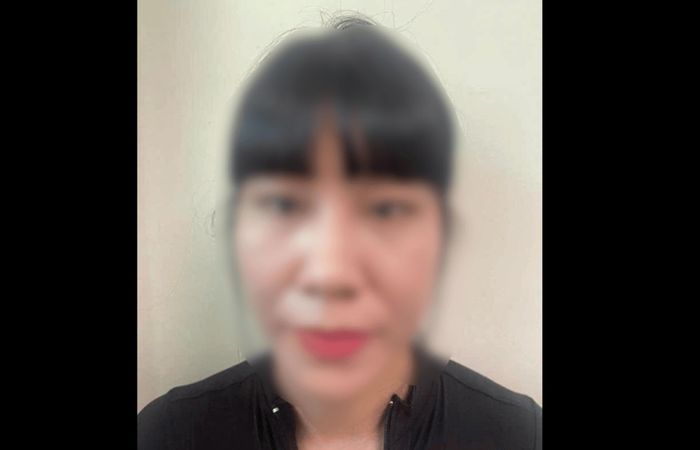 Đinh Thị Kiều Nga bị khởi tố sau khi ném mắm tôm vào người khác.
