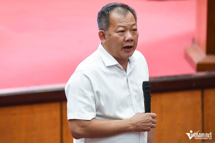 PGS.TS Dương Đức Hùng, Giám đốc Bệnh viện Hữu nghị Việt Đức. Ảnh: Thạch Thảo