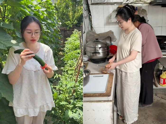 Khoảnh khắc vui vẻ của nàng dâu Việt ở nhà chồng