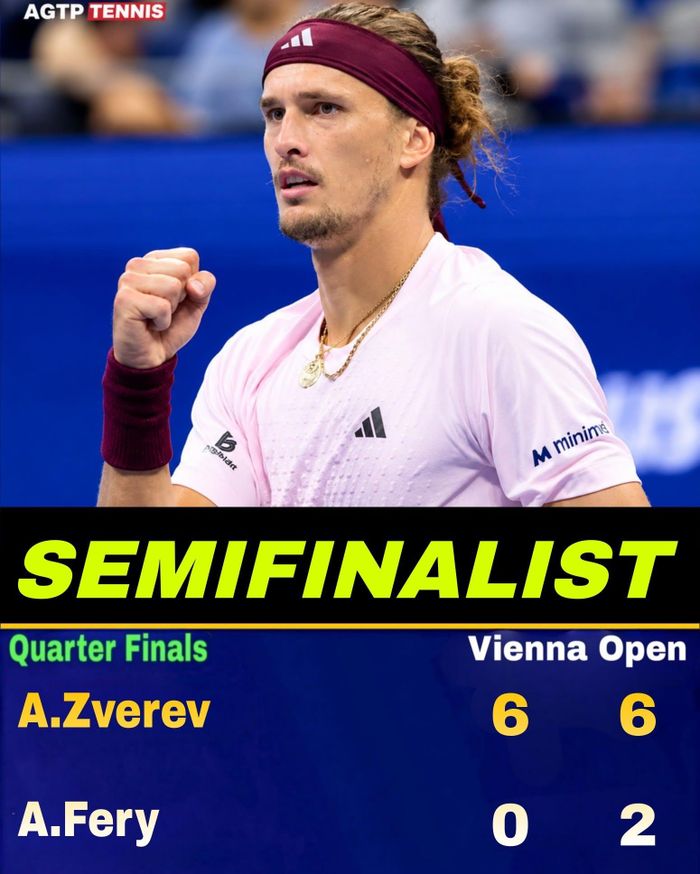 Zverev duy trì phong độ cao - Ảnh: AGTP Tennis
