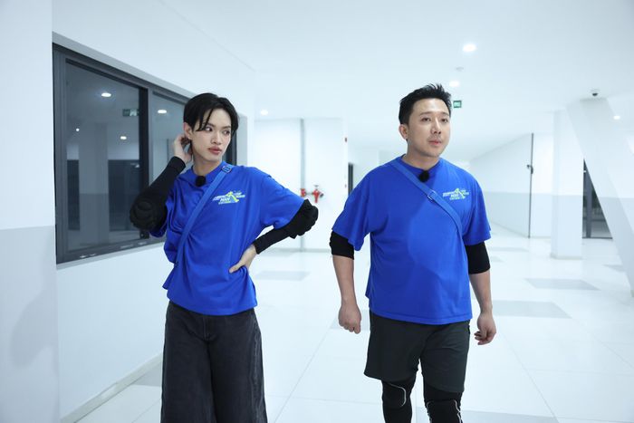 Pháp Kiều thể hiện tốt trong lần đầu tham gia Running Man Vietnam.