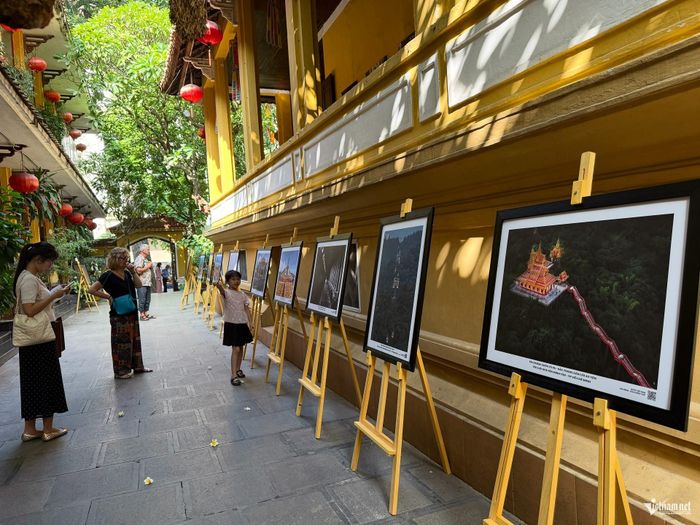 Triển lãm tại Chùa Quán Sứ sẽ diễn ra đến ngày 7/11/2026.
