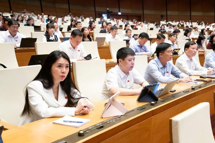Các đại biểu tham dự phiên họp.