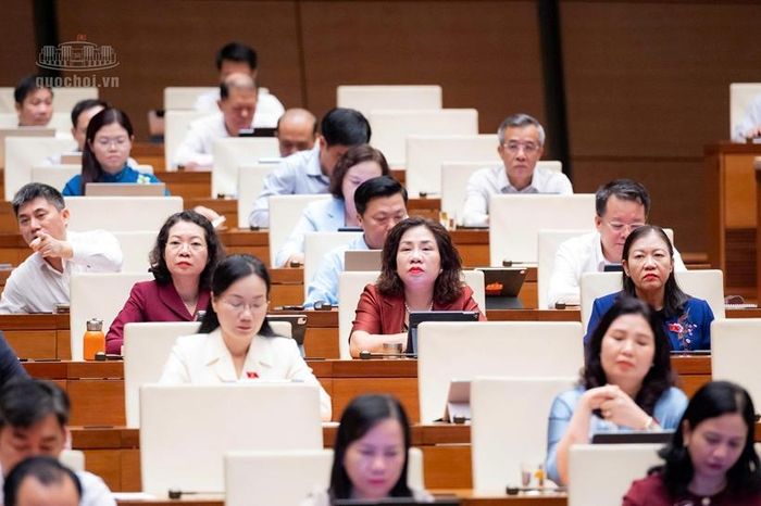  Các đại biểu tham dự phiên họp. Ảnh: Quốc hội
