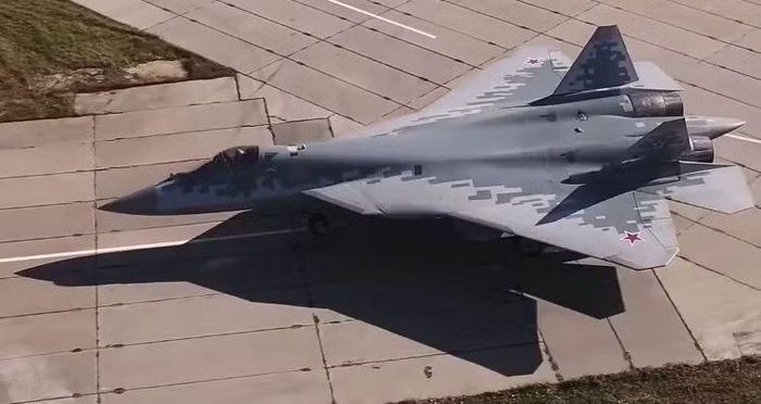 Máy bay Su-57 tại Trung tâm huấn luyện năm 2026 vào tháng 10. Ảnh: MW.