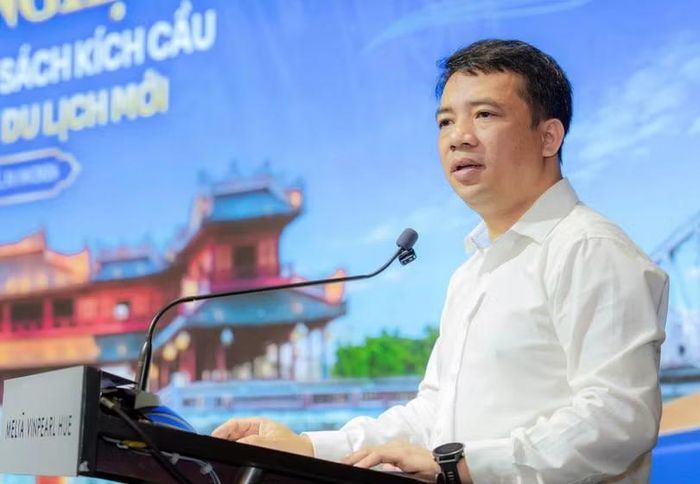 Ông Trần Hữu Thuỳ Giang, Phó Chủ tịch UBND TP Huế. Ảnh Hoàng Lê.