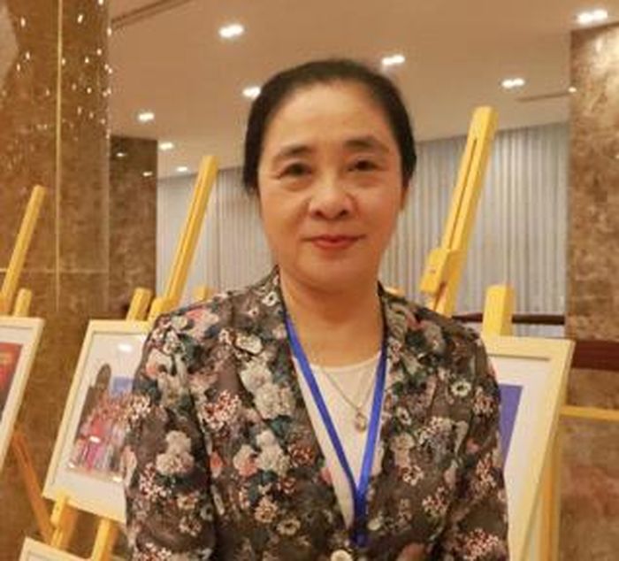 Bà Hoàng Thị Ái Nhiên, nguyên Phó Chủ tịch Thường trực Hội LHPN Việt Nam