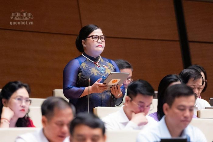 Đại biểu Nguyễn Thị Sửu, đoàn đại biểu Quốc hội TP Huế