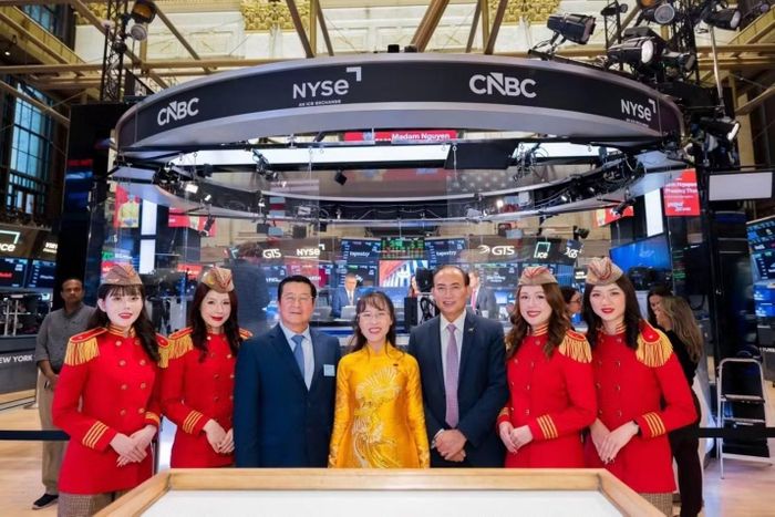 Chủ tịch Nguyễn Thị Phương Thảo thăm NYSE và dự lễ rung chuông của Ngoại trưởng Mỹ Marco Rubio sáng 21/9