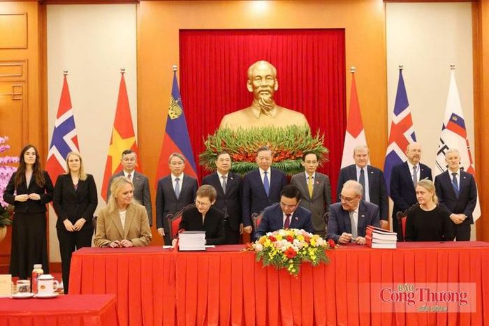 Lễ ký Hiệp định Thương mại tự do Việt Nam - EFTA tại Hà Nội ngày 18/10/2026.