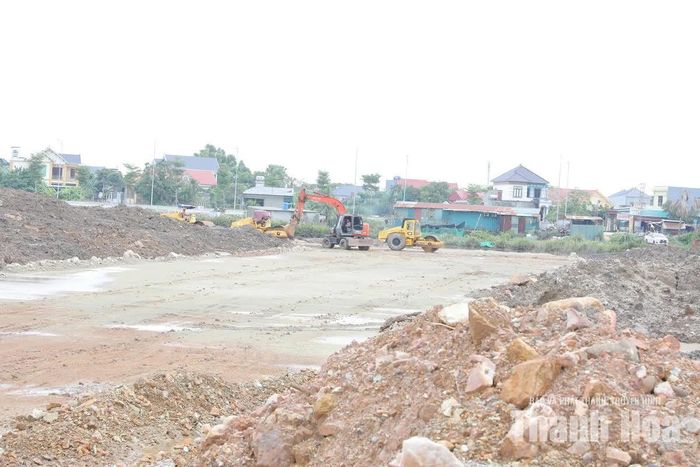 Nhà thầu thi công Dự án Xây dựng hạ tầng kỹ thuật Khu tái định cư phục vụ di dân xã Hải Hà.