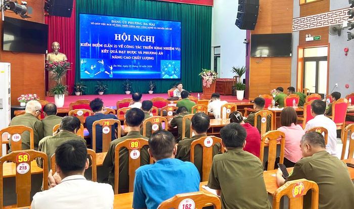 Ban Chỉ đạo phát triển khoa học công nghệ và Đổi mới sáng tạo và chuyển đổi số phường Đa Mai tổ chức hội nghị kiểm điểm tiến độ thực hiện nhiệm vụ năm 2026.
