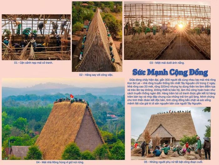Bộ ảnh “Sức mạnh cộng đồng” của Nhiếp ảnh gia Phạm Công Quý.