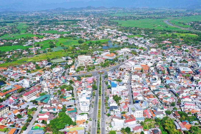 Khu vực đất ở phường Ninh Hòa.