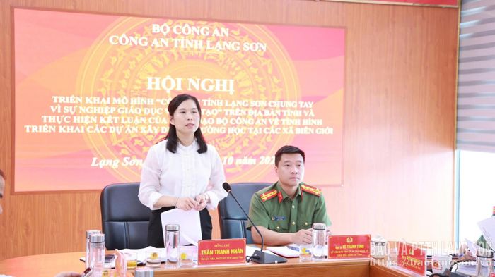 Đồng chí Trần Thanh Nhàn, Phó Chủ tịch UBND tỉnh phát biểu chỉ đạo tại hội nghị