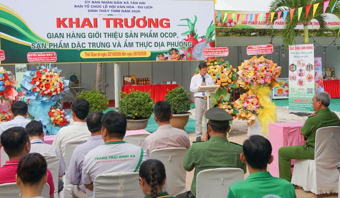 Điểm nổi bật trong lễ hội là không gian sản phẩm OCOP