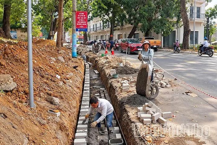 Phường Phú Thọ quan tâm chỉnh trang hạ tầng đô thị.