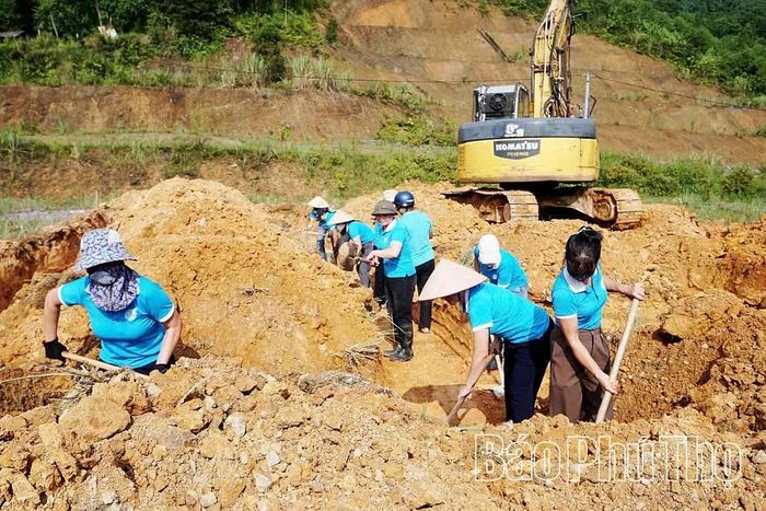 Hoạt động xây dựng nhà ở tại xã Lai Đồng góp phần nâng cao chất lượng nhà ở, cải thiện điều kiện sống của người dân.