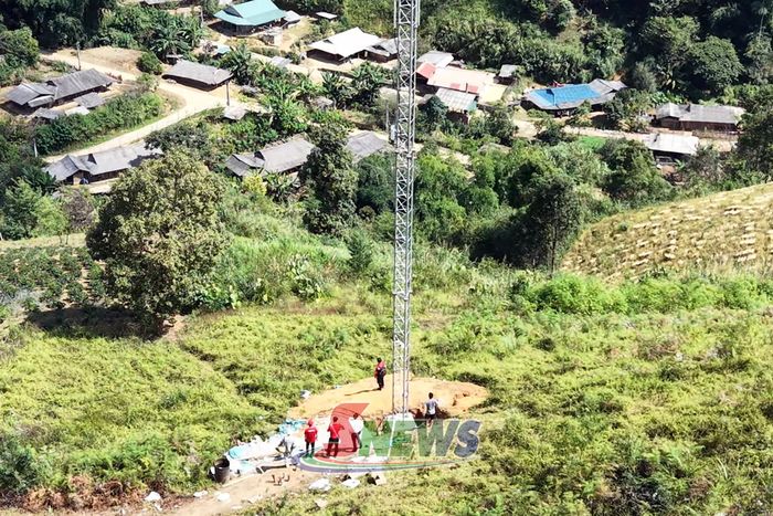 Các bản vùng cao Sơn La đang dần được phủ sóng Viettel