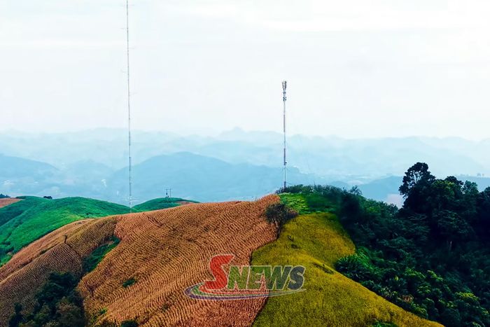 Các trạm phát sóng của Viettel vươn lên giữa núi rừng Tây Bắc.
