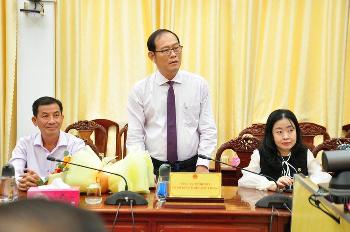 Ông Diệp Minh Tuấn cam kết cùng tập thể công ty hoàn thành nhiệm vụ được giao. (Ảnh: CTV).