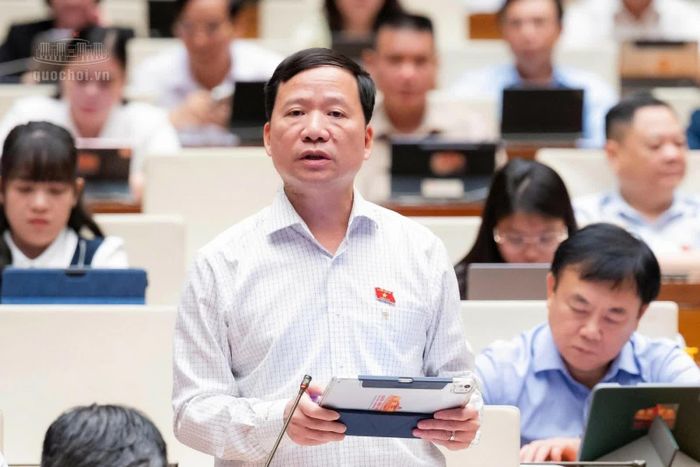 Đại biểu Nguyễn Đặng Ân (đoàn Lạng Sơn).