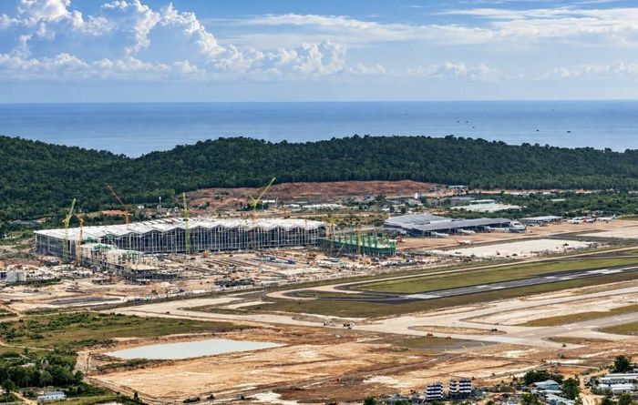 Nhà ga T2 và nhà ga VIP bước vào giai đoạn hoàn thiện.