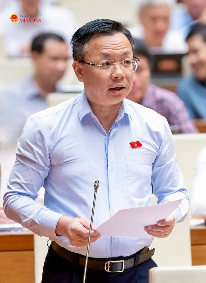 ĐBQH Trần Thanh Hà (Hà Nội). Ảnh: Phạm Thắng