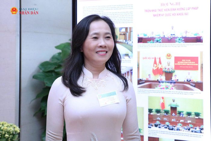 Trưởng Ban Văn hóa- Xã hội HĐND tỉnh Thanh Hóa Ngô Thị Hồng Hảo. Ảnh: Khánh Duy