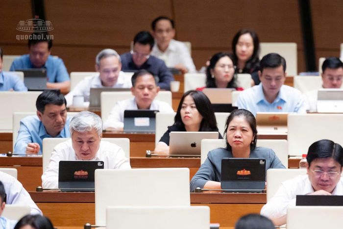 Các đại biểu dự phiên họp.