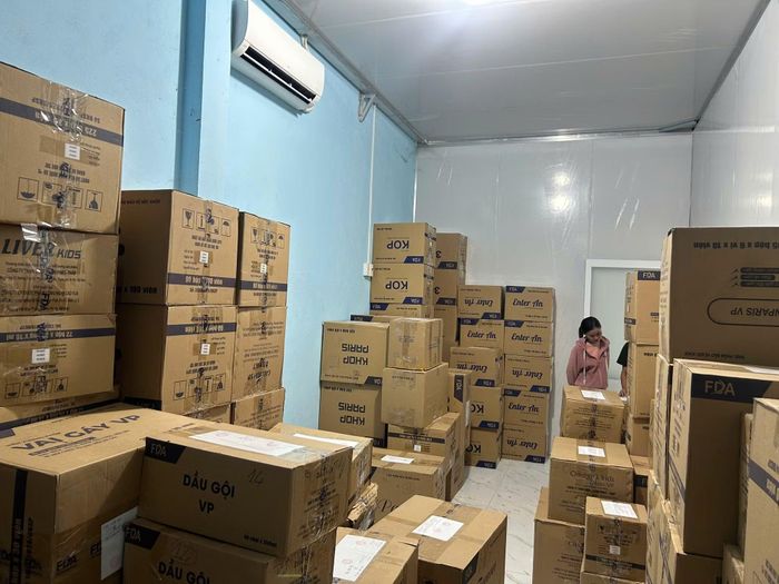 Số sản phẩm là tang vật vụ án.
