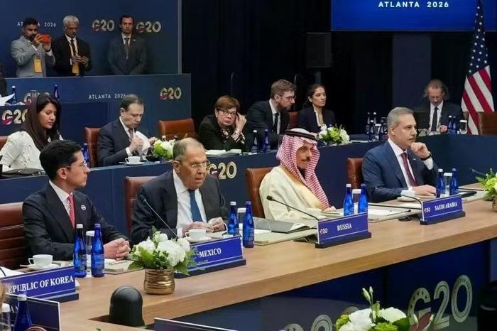 Ngoại trưởng Nga Sergey Lavrov tái khẳng định lập trường của Moskva trong xung đột với Ukraine. Ảnh: Reuters