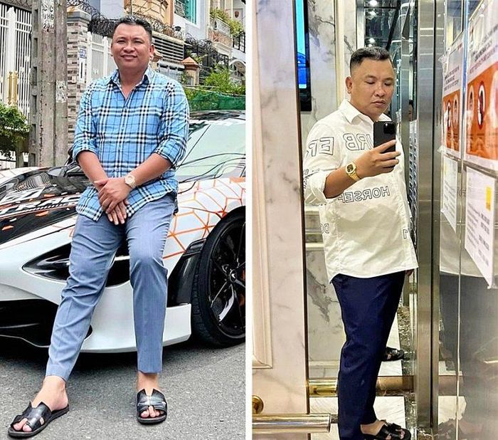 Huỳnh Xuân Vấn trước khi bị truy nã.
