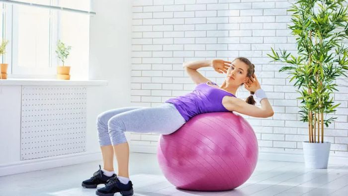 Bóng tập yoga nên lựa chọn theo vóc dáng và bài tập