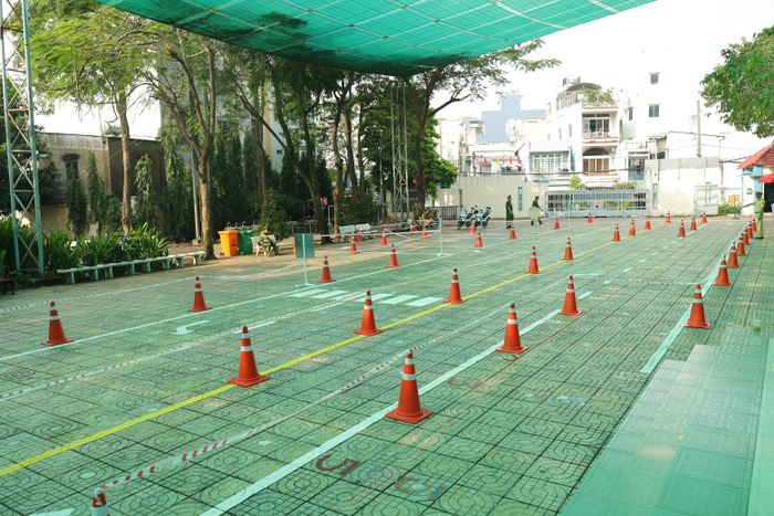  Sự đầu tư chỉn chu của ban tổ chức cho thấy tầm quan trọng đối với việc nâng cao kỹ năng lái xe an toàn dành cho các em học sinh 