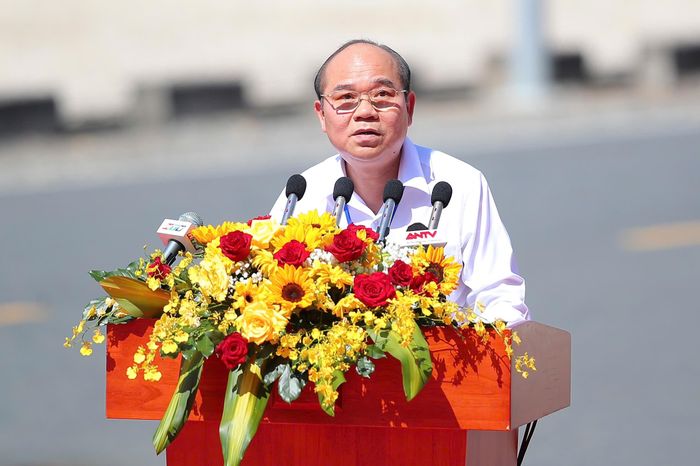  Ông Trần Văn Bảy, Phó chủ tịch UBND TP.HCM, phát biểu tại buổi diễn tập