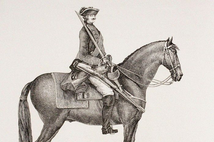 Từ thời xưa, các kỵ sĩ đã để cúc áo bên phải, cài vạt áo từ trái sang. (Ảnh: History Files)