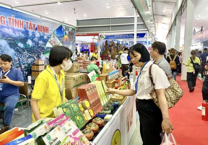 Tỉnh tích cực đẩy mạnh xúc tiến thương mại. (Ảnh: Thanh Loan)