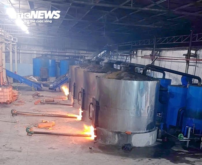 Công nghệ nhiệt phân tuần hoàn giúp thu hồi khí phát sinh trong quá trình sản xuất để tái sử dụng làm nhiên liệu.