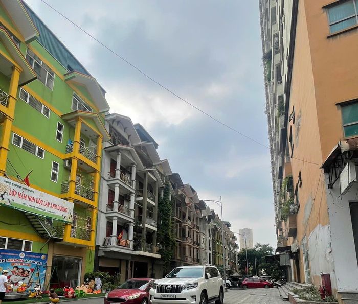 Khu căn hộ liền kề Bemes tại dự án CT6 Kiến Hưng. Ảnh: Đỗ Đạt