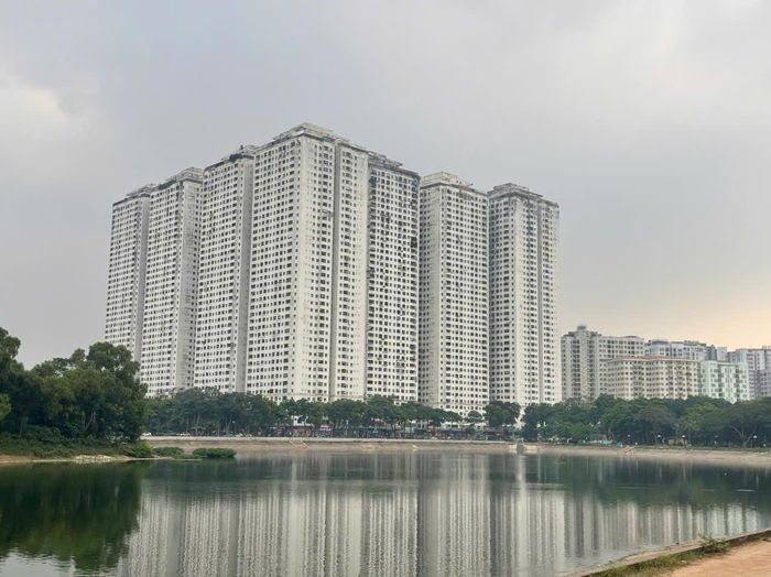 Tổ hợp chung cư HH Linh Đàm. Ảnh: Đỗ Đạt
