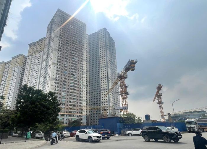 Các chung cư tại Khu đô thị Kim Văn - Kim Lũ. Ảnh: Đỗ Đạt