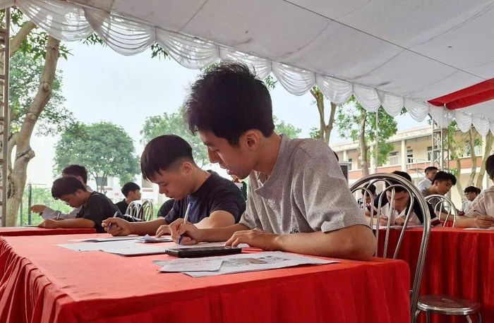 Xã Quang Minh phấn đấu quản lý tốt nguồn thanh niên, bảo đảm chất lượng, tiến độ tuyển quân. Ảnh: PV
