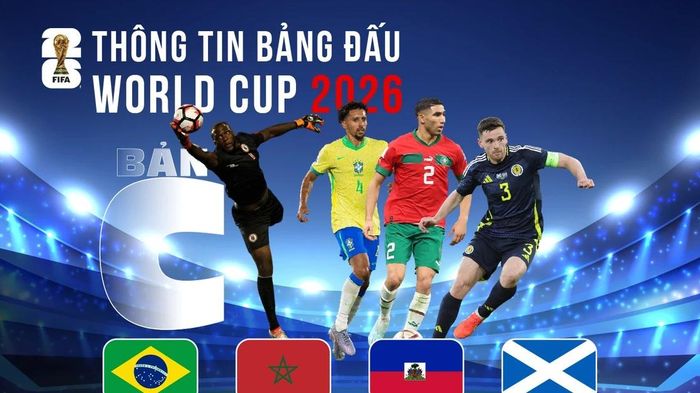 Thông tin bảng C FIFA World Cup 2026: Khó lường và giàu cảm xúc