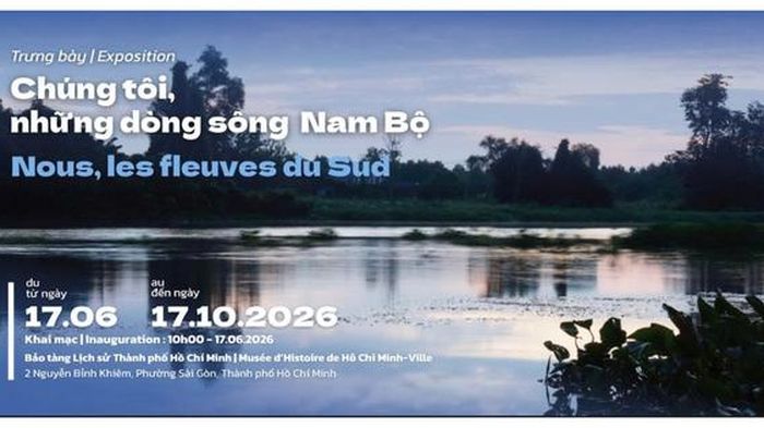 Trưng bày về những dòng sông Nam Bộ