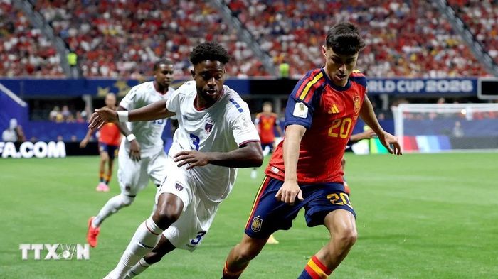 Trực tiếp World Cup 2026 Tây Ban Nha-Cape Verde: Torres dứt điểm trúng xà ngang