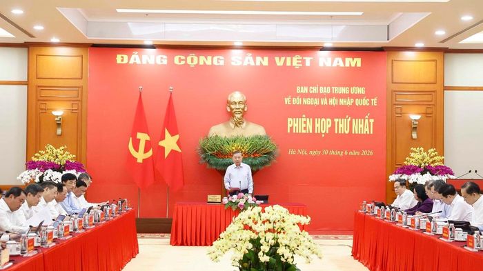 Tổng Bí thư, Chủ tịch nước Tô Lâm chủ trì phiên họp thứ nhất Ban Chỉ đạo Trung ương về đối ngoại và hội nhập quốc tế
