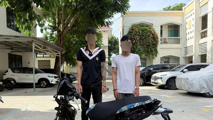Bắt hai đối tượng thực hiện gần 10 vụ trộm t&agrave;i sản trong &ocirc; t&ocirc;
