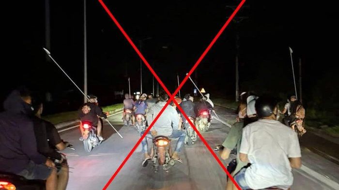 Khởi tố vụ h&agrave;ng chục đối tượng mang gi&aacute;o m&aacute;c, nẹt p&ocirc; đại n&aacute;o khu vực hồ Đại Lải